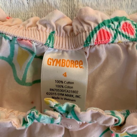 Pineapple flutter sleeve top - Picture 2 of 2